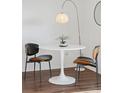 Eat-in dining area features modern decor and ample natural light at 1441 N Humboldt St # 505, Denver, CO 80218