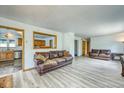 Spacious living area with hardwood flooring and lots of natural light at 234 Carroll Ln, Breckenridge, CO 80424