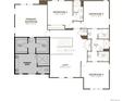 Second floor plan showcases a primary bedroom with walk-in closets, three additional bedrooms, and a loft area at 2650 Bitterroot Pl, Highlands Ranch, CO 80129
