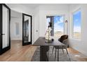Bright home office features a large window and built-in desk at 30410 E 161St Ave, Brighton, CO 80603