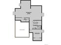 Basement floor plan includes a recreation room, a bedroom and bathroom, and storage area at 8272 Snake River St, Littleton, CO 80125