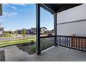 View from the front porch, highlighting the neighborhood street and surrounding homes at 13398 E 99Th Pl, Commerce City, CO 80022
