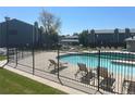 Enjoy community pool access in your new home, fully fenced for privacy with ample seating at 8771 Carr Loop, Arvada, CO 80005