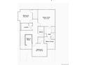 Second floor plan of the house showing Owner's Suite, bedrooms, laundry, and bathrooms at 547 Nightsky St, Erie, CO 80516