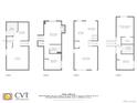 A floorplan of a 1469 sq ft home showing the layout of each room on floors one through four at 11586 Chase Way, Westminster, CO 80020