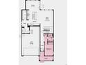 First floor floorplan featuring two-car garage, great room, kitchen, and optional bedroom 5 at 3353 N Catawba Way, Aurora, CO 80019