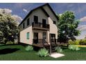 Striking two-story home with balconies and great architectural details at 1117 Lincoln Ave, Louisville, CO 80027
