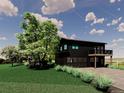 Modern two-story home featuring a private balcony and spacious yard at 1117 Lincoln Ave, Louisville, CO 80027