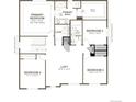 Second floor plan featuring bedrooms, including the primary bedroom, and a loft at 39192 Clymer St, Elizabeth, CO 80107