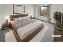 Cozy main bedroom with a large bed, soft carpet, and bright natural light at 16841 E Mansfield Cir, Aurora, CO 80013