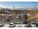 Scenic view from residence overlooking the town and snowy mountains at 412 Main St # 2A3, Breckenridge, CO 80424