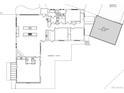 Floor plan showing layout of rooms and garage on the property at 22 Rangeview Dr, Wheat Ridge, CO 80215