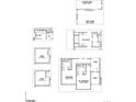Detailed floor plan showcasing a modern home with clearly labeled rooms and dimensions at 21821 E Tansy Pl, Aurora, CO 80016