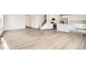 Spacious living room with light wood-look flooring at 4823 Astor Pl, Brighton, CO 80601