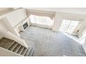 Spacious living room with vaulted ceilings and fireplace at 9691 Independence Dr, Westminster, CO 80021