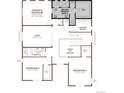 Upstairs floor plan includes an owner's bedroom, loft, laundry room, and two secondary bedrooms at 8260 Cokedale Cir, Littleton, CO 80125