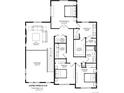 Jasper upper floor plan featuring a Primary bedroom, Primary bath, loft, laundry, and two additional bedrooms at 670 S Jasper St, Aurora, CO 80017