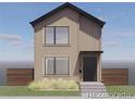 Modern two-story home featuring clean lines, large windows, and minimalist landscaping for a contemporary appeal at 769 Turner St, Erie, CO 80516