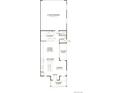 This home's open-concept layout connects the living room, kitchen, and dining area, leading to a covered patio and 2-car garage at 1364 Penner Dr, Erie, CO 80026