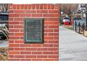 The historic Edgewater Volunteer Fire Department historical marker at its original alarm location at 2020 Gray St, Edgewater, CO 80214