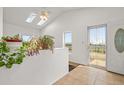 Bright entryway with skylights, tiled floor, and view to the outside at 17445 County Road 6, Brighton, CO 80603