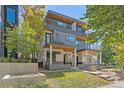 Contemporary two-story duplex with modern design and well-maintained front yard at 4506 N Vrain St, Denver, CO 80212