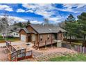 Lovely home with great curb appeal and a two car garage on a sunny day at 459 Virginia Ave, Palmer Lake, CO 80133