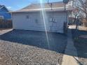 Side view of a detached garage, with room for a car or storage at 2915 W 4Th Ave, Denver, CO 80219