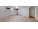 Spacious living room features modern flooring, neutral walls and bright lighting at 505 N Logan St # 14, Denver, CO 80203