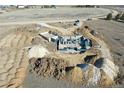 Aerial view of the foundation of the new house under construction, highlighting the scale of the project at 1286 Lisbon Dr, Parker, CO 80138