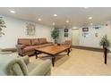 Comfortable lobby with seating area and elevator access at 2500 S York St # 107, Denver, CO 80210