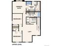 Upper level floor plan with owner's suite, two bedrooms, and laundry at 19088 E 94Th Pl, Commerce City, CO 80022