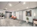 Welcoming lobby area with seating, plants and elegant decor for residents and guests at 888 N Logan St # 4A, Denver, CO 80203