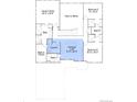 Second floor plan showing owner's suite, bedrooms, bathrooms, laundry and optional loft area at 595 Twilight St, Erie, CO 80516