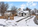 Charming updated home with driveway and fenced yard at 5454 Clay St, Denver, CO 80221