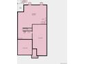 Detailed floor plan showcasing the unfinished basement layout at 4316 Ridgewalk Pt, Arvada, CO 80007