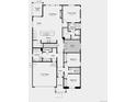 Detailed floor plan showcasing the layout of the home, including bedrooms, bathrooms, and living spaces at 4316 Ridgewalk Pt, Arvada, CO 80007