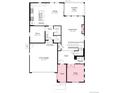 Floor plan featuring a 2-Car Garage, Flex space, Kitchen, Great Room, Foyer, Study and Porch at 4334 Ridgewalk Pt, Castle Rock, CO 80108
