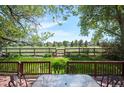 Inviting backyard view from deck showing well-maintained lawn and an unobstructed view of open space at 7582 Powderhorn Dr, Lone Tree, CO 80124