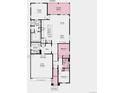 Layout displaying bedrooms, kitchen, garage and great room with optional features of the home at 16975 W 92Nd Loop, Arvada, CO 80007