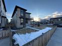 Modern two-story home with a landscaped front yard at 6060 N Perth St, Aurora, CO 80019