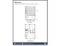 Detailed two-story floor plan with garage, flex room, kitchen, living area, and bedrooms at 46533 Avery Ln, Bennett, CO 80022
