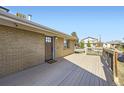 Spacious outdoor deck providing a seamless transition from indoor living to an outdoor entertainment area at 951 Tennyson St, Denver, CO 80204