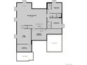 Basement floor plan featuring a recreation room, flex room, bedrooms, bathroom, and storage area at 4748 Twelve Oaks Way, Castle Rock, CO 80104