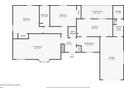 Detailed floor plan displaying the layout of the home's main level, including room dimensions at 3225 S Race St, Englewood, CO 80113