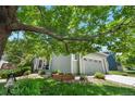 Charming home with a well-manicured front yard and mature shade tree at 10262 Spotted Owl Ave, Highlands Ranch, CO 80129
