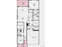 Detailed floorplan showcasing the layout of the home including the kitchen, bedrooms, and garage at 3411 N Denali St, Aurora, CO 80019