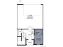 Floorplan featuring a two-car garage, study, powder room, entry, and porch on the lower level at 14269 Currant St, Broomfield, CO 80020
