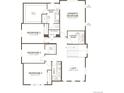 Second floor plan featuring four bedrooms, including an owner's suite, three bathrooms and a loft at 9051 Telluride Ct, Commerce City, CO 80022