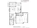Main level floor plan featuring an open layout, kitchen, great room, and a 3-car garage at 882 Eldorado Dr, Superior, CO 80027